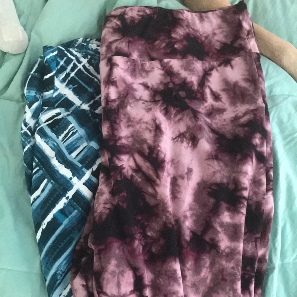 Terra and sky two pairs of 2x leggings